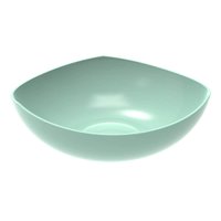 Tigela Saladeira Verde Menta Trio Plástica Crippa Salada Sobremesa Pipoca Doces