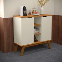 Buffet Prism 2 PT Off White e Cinamomo