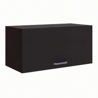 Armário de Escritório Module Preto 80 cm