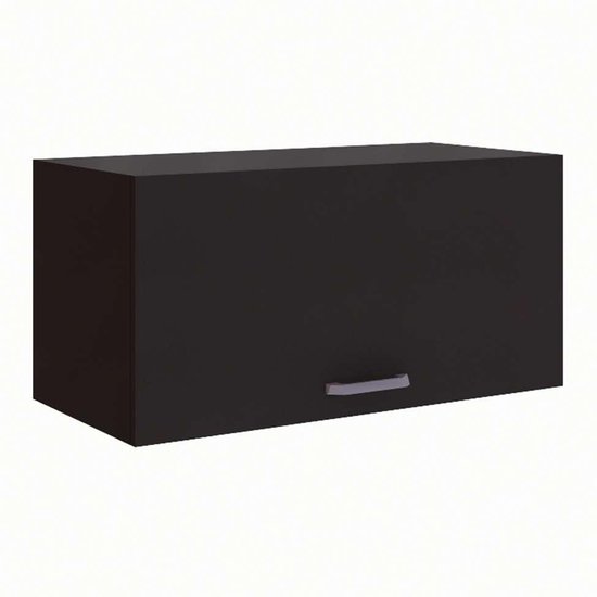 Armário de Escritório Module Preto 80 cm