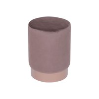 Banco Velvet Marrom e Bronze
