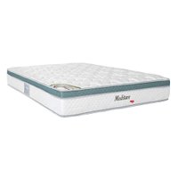 Colchão Queen Meditare Mola Ensacada (29x158x198) Verde e Branco