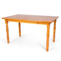 Mesa de Jantar Retangular Dalas Mel 136 cm