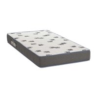 Colchão Solteiro Espuma D33 Light (20x78x188) Cinza e Azul