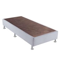 Base para Cama Box Solteiro Florence (23x108x198) Branca