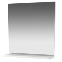 Espelheira Suspensa para Banheiro 45x46,5cm Branco Tecnomobili BN3642