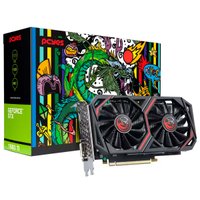 Placa de Vídeo GeForce GTX 1660TI PCYES Graffiti 6GB, Dual Fan, GDDR6,192Bits - PVGTX1660TI6GBP