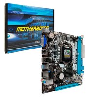 Placa Mãe Brazil PC BPC-H61M-T, Intel 2ª/3ª Geração, DDR3, Socket LGA1155