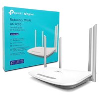 Roteador TP-Link EC220-G5, Gigabit, Dual Band (2.4GHz/5GHz), AC1200, 4 Antenas, IPv6