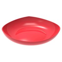 Fruteira de Mesa Vermelha 3,5L Trio Crippa Bancada Porta Frutas Legumes
