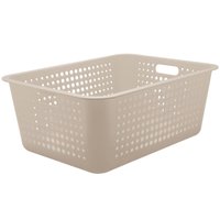 Caixa Organizadora Maxi Grande Organize Cesto Plástico 40l