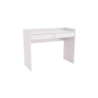 Módulo de Quarto Casal Escrivaninha Adapt N539 c/ 2 Gavetas Branco - Kappesberg