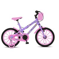 Bicicleta Infantil Colli Aurora Fest Aro 16 Lilas