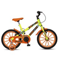 Bicicleta Infantil Colli Spinossauro Aventuras Aro 16 Amarelo