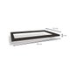 Tampo para Cooktop 5 Bocas Nox Preto 80 cm