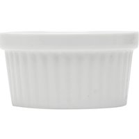 Jogo 24 Ramekin Canelado Porcelana Molheira 40ml Classic Bra