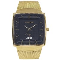 Relógio Unissex Tuguir Analógico TG30336 - Dourado e Preto