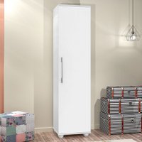 Armário Multiuso Sofia 1 Porta 4 Prateleiras Branco - J&a Móveis
