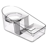 Porta Detergente com Suporte para Sabão e Esponja Transparen