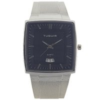 Relógio Masculino Tuguir Analógico TG30334 - Prata e Preto