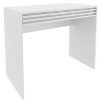 Mesa Escrivaninha para Quarto com Gaveta 90cm Branco ME4173