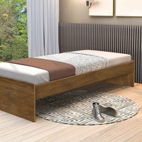 Cama de Solteiro Turca Jequitibá - J&a Móveis