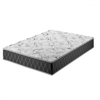 Colchão Casal Double Face Classic com Espuma D-28 138x188 Xadrez/Preto - Vian