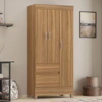 Guarda-Roupa Wind 3 Portas Amêndoa Touch - Demóbile