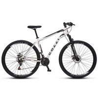 Bicicleta Colli Athena Aro 29 athena Shimano 21 marchas Branco