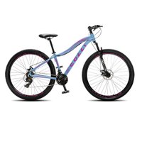 Bicicleta Colli Eudora Aro 29  Shimano 21 marchas Azul