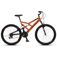 Bicicleta Colli GPS Aro 26 Aero com 21 Marchas Laranja