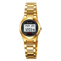 Relógio Unissex Skmei Digital 2334 - Dourado - Bateria