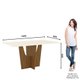 Mesa de Jantar com Tampo MDF 160 Cm Vértice Henn
