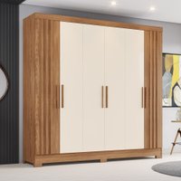 Guarda Roupa 6 Portas 3 Gavetas B367 Briz