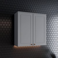 Armário Aéreo 2 Portas 80 Cm Amy Casa 812