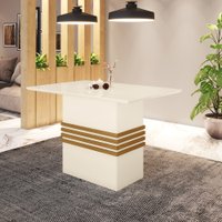 Mesa de Jantar com Tampo em MDF 120cm Melinda Casa 812