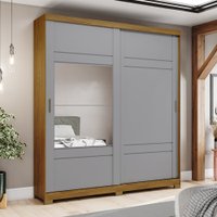 Guarda Roupa 02 Portas Deslizantes Turin Henn