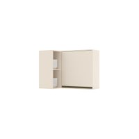 Armário Aéreo de Cozinha Canto Reto 1 Porta Connect Henn