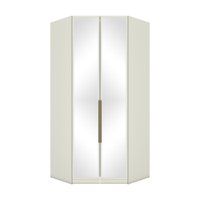 Canto Closet Modulado 2 Portas com Espelho 3 Gavetas Seletto Henn