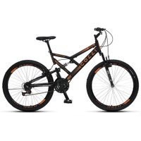 Bicicleta Colli GPS Aro 26 Aero com 21 Marchas Preto Fosco