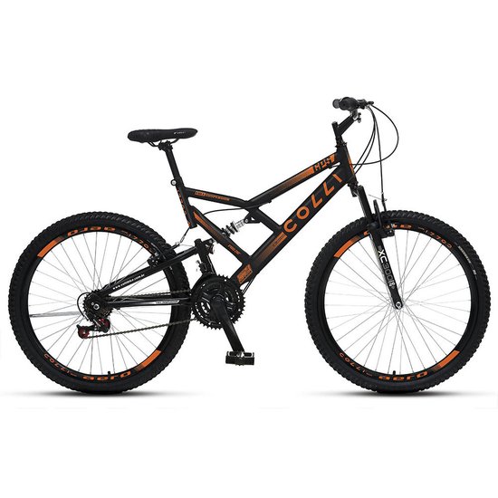Bicicleta Colli GPS Aro 26 Aero com 21 Marchas Preto Fosco