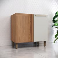 Balcão Canto Reto 1 Porta Requinte Henn