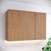 Armário Aéreo Com 3 Portas 120cm Requinte Henn