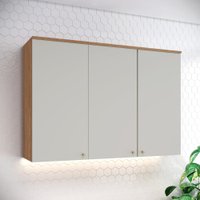 Armário Aéreo Com 3 Portas 120cm Requinte Henn