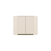 Armário Aéreo de Cozinha Canto Oblíquo 2 Portas Connect Henn