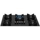 Cooktop a Gás Fischer Ferro Fundido Infinity 5Q Mesa Vidro Preto Bivolt 26298-57077