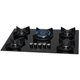 Cooktop a Gás Fischer Ferro Fundido Infinity 5Q Mesa Vidro Preto Bivolt 26298-57077