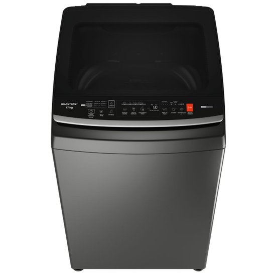 Lavadora Brastemp 17kg Cinza Platinum 110V BW17LTAHBR