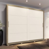 Guarda Roupa Casal 02 portas Deslizantes Parma Henn