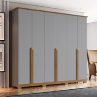 Guarda Roupa Casal 6 Portas 6 Gavetas Andréas Henn